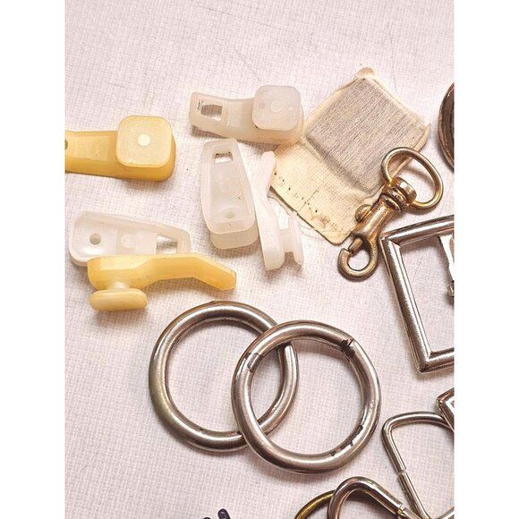 Assorted Vintage Buckles Zippers & Hardware Set For Crafting & Sewing - Picture 5 of 14